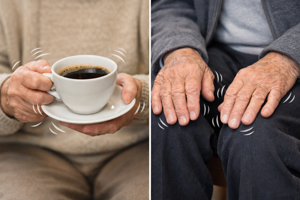 parkinson essential tremor