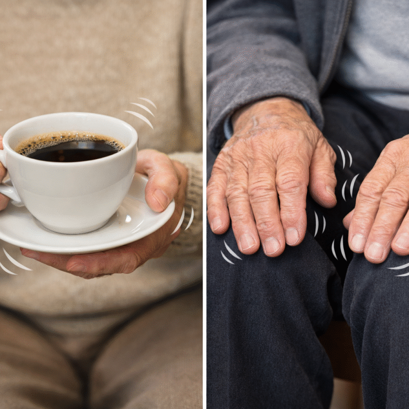 parkinson essential tremor